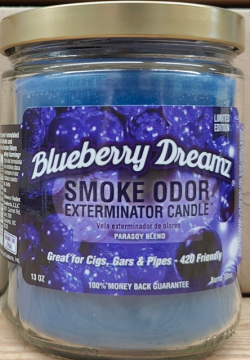 Smoke Odor Exterminator Candle Blueberry Dreamz 13oz